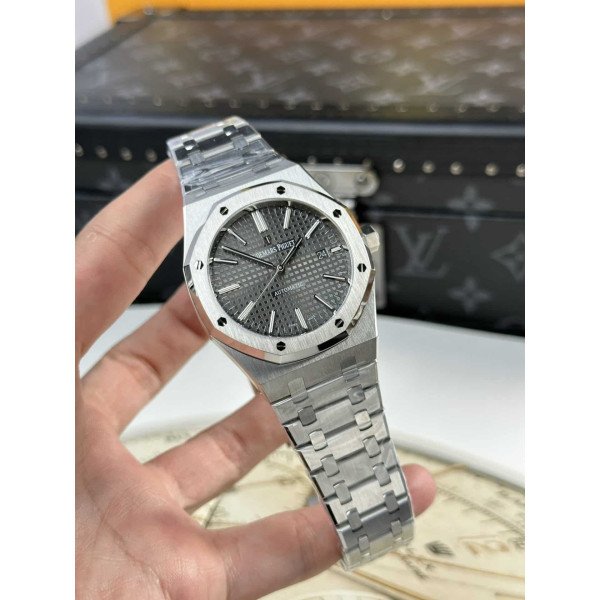 Audemars Piguet Royal Oak 15400ST Grey Dial Best Replica APS Factory 41mm