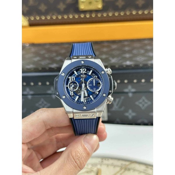 Hublot Big Bang Unico Titanium Blue Ceramic Super Clone 42mm