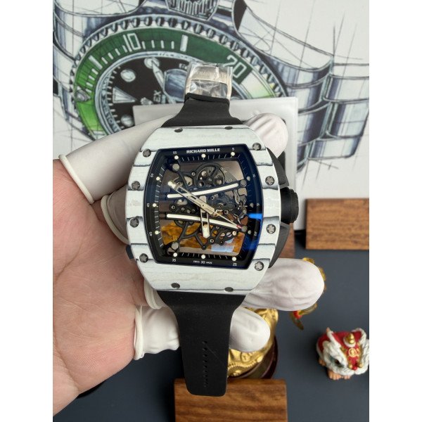 Richard Mille RM61-01 Yohan Blake Ultimate Edition Vaucher Movement 1:1 Super Clone A9F 42.7mm x 50.23mm (Free Sprung)