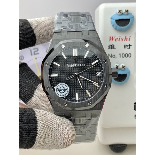 Audemars Piguet Royal Oak 15500 Black Ceramic Black Dial 1:1 Super Clone APSF 41mm