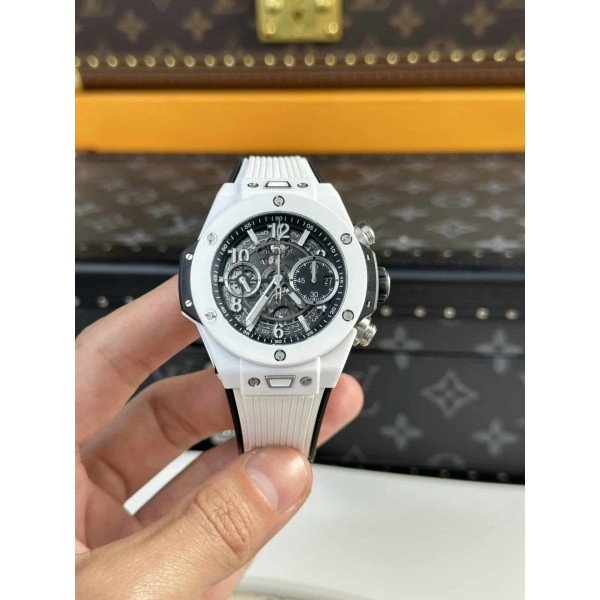 Hublot Big Bang Unico White Ceramic Best Replica BBF 42mm