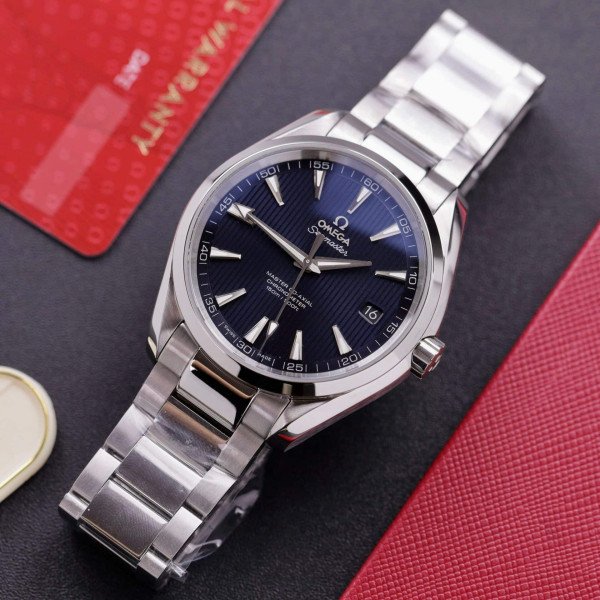 Omega Seamaster Aqua Terra 150M Dark Blue Dial Best Replica 41mm