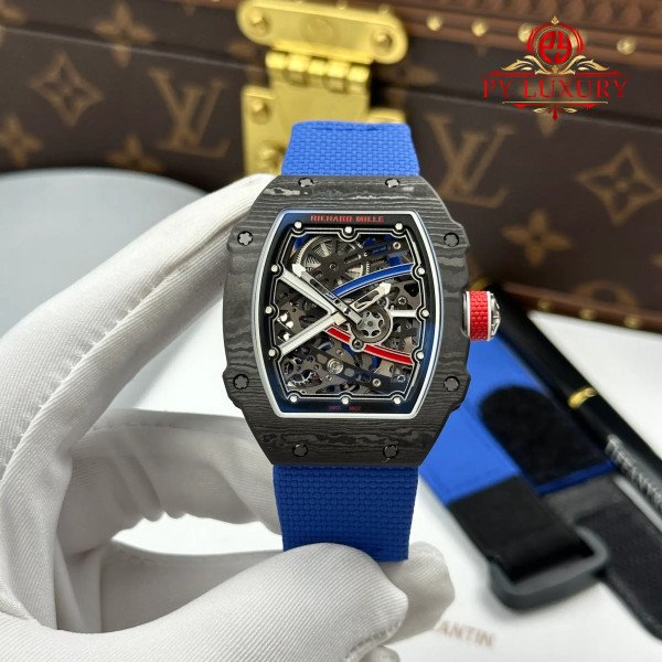Richard Mille RM67-02 Carbon NTPT Sébastien Ogier Extra Flat Best Replica Super Clone 38.7 x 47.52mm
