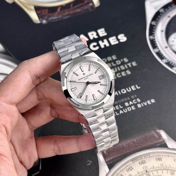 Vacheron Constantin Overseas 4500V White Dial Best Replica PPF 41mm