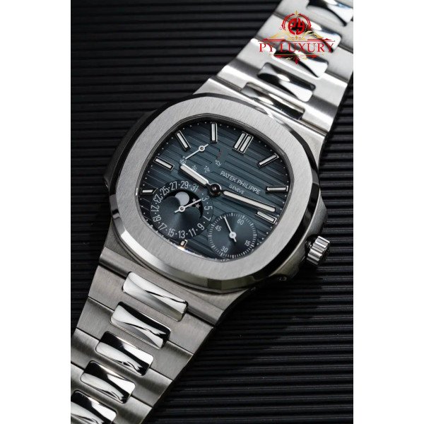 Patek Philippe Nautilus 5712/1A-001 Blue Dial Custom 1:1 ACE Movement Exclusive Quality 40mm