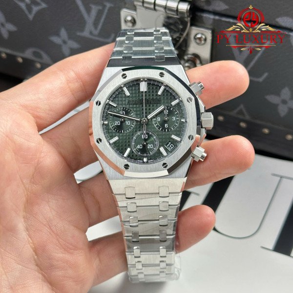 Audemars Piguet Royal Oak Chronograph 26240ST Green Dial 1:1 Best Replica Super Clone 41mm