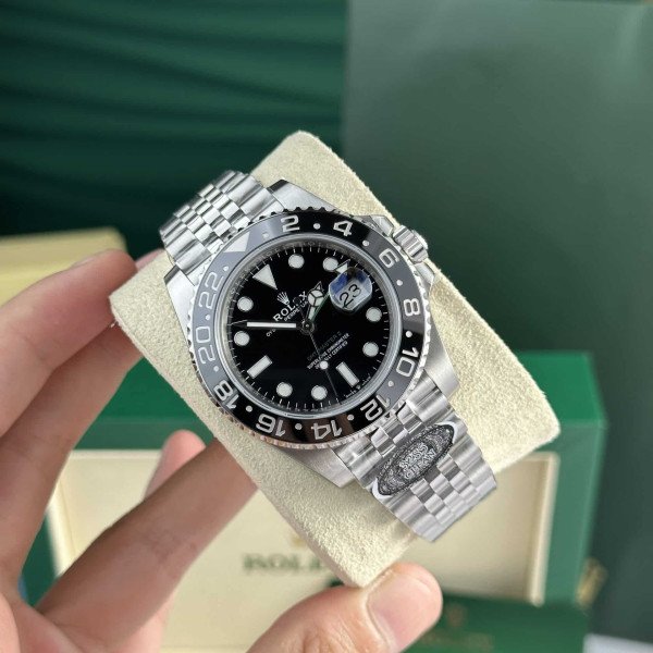 Rolex GMT-Master II 116710LN Black Dial Jubilee Replica Clean Factory 40mm