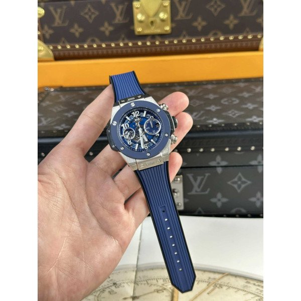 Hublot Big Bang Unico Titanium Blue Ceramic Super Clone 42mm