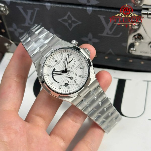 Vacheron Constantin Overseas Dual Time 47450/B01A-9226 Silver Dial Best Replica 42mm
