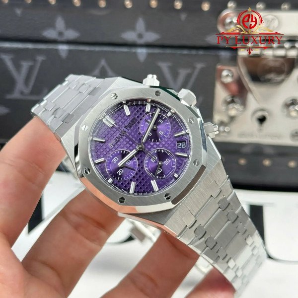 Audemars Piguet Royal Oak Chronograph 26240BC Purple Dial 1:1 Super Clone 41mm