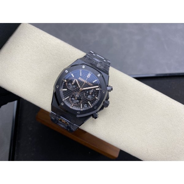 Audemars Piguet Royal Oak Chronograph 26240CE Black Ceramic 1:1 Best Edition Super Clone 41mm (Free Sprung)