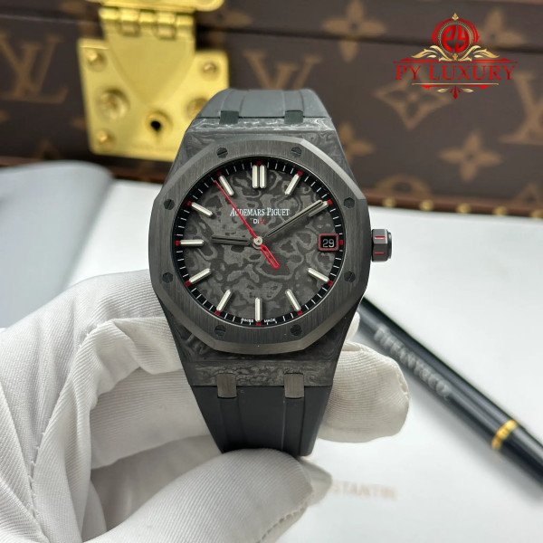 DiW Audemars Piguet Royal Oak 15500 Speedster Voidline Black Carbon 1:1 Best Replica 41mm
