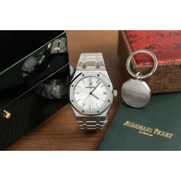 Audemars Piguet Royal Oak 15500ST White Dial Best Replica 41mm