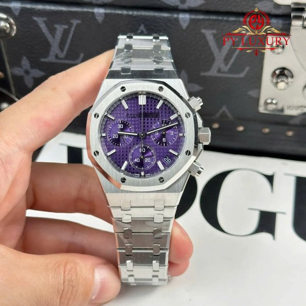 Audemars Piguet Royal Oak Chronograph 26240BC Purple Dial 1:1 Super Clone 41mm