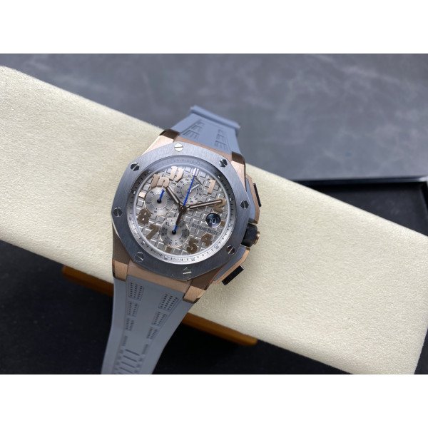 Audemars Piguet Royal Oak Offshore Chronograph Lebron James 26210OI Rose Gold 1:1 Best Replica TKF 44mm