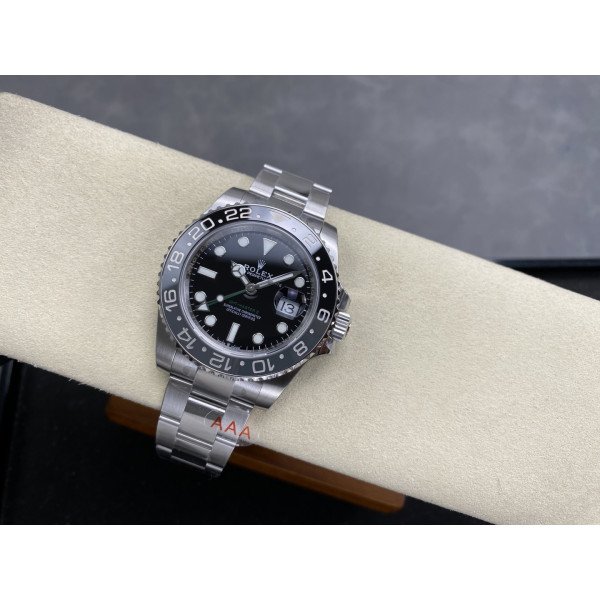 Rolex GMT-Master II 126710GRNR Bruce Wayne Black & Grey Ceramic Bezel Oyster Bracelet Super Clone 40mm