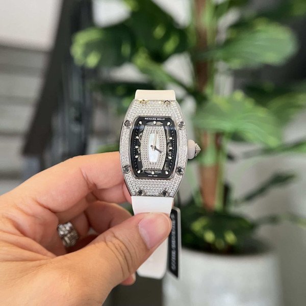 Richard Mille RM07-01 Full Diamond MOP Lip Replica 45.32 x 32.3mm