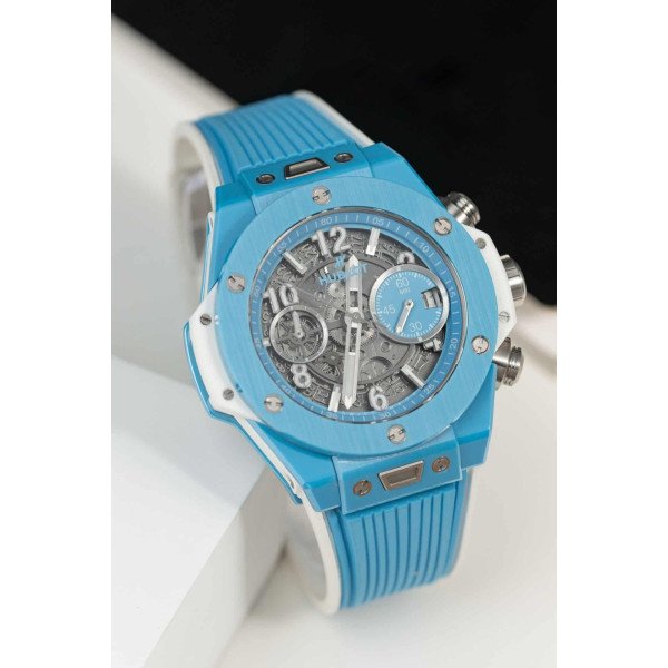 Hublot Big Bang Unico Sky Blue Ceramic Best Replica BBF 42mm