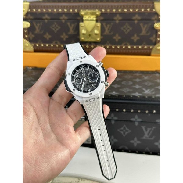 Hublot Big Bang Unico White Ceramic Best Replica BBF 42mm