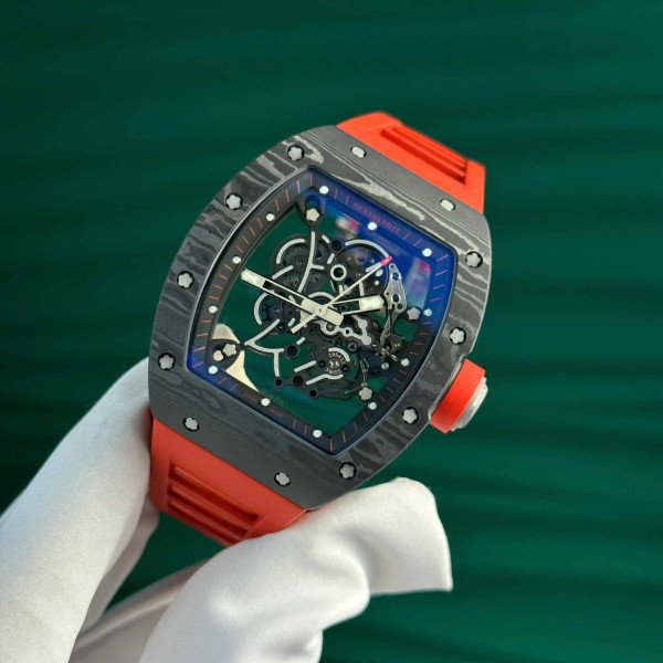 Richard Mille RM055 Bubba Watson Dark Legend Carbon Fiber Best Replica ZF 42.7 x 49.9mm