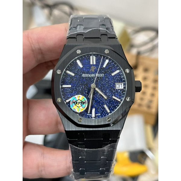 Audemars Piguet Royal Oak 15500 Black Ceramic Starry Sky Dial 1:1 Best Replica 41mm