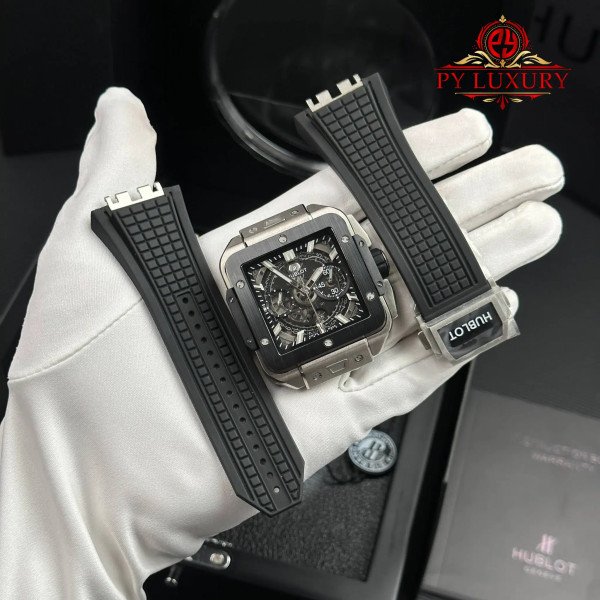 Hublot Square Bang Unico Titanium Ceramic Best Quality Replica BBF 42mm