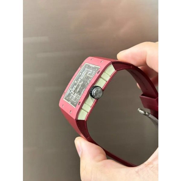 Richard Mille RM16-02 Automatic Extraflat Red Carbon TPT 1:1 Best Replica 36 x 45mm