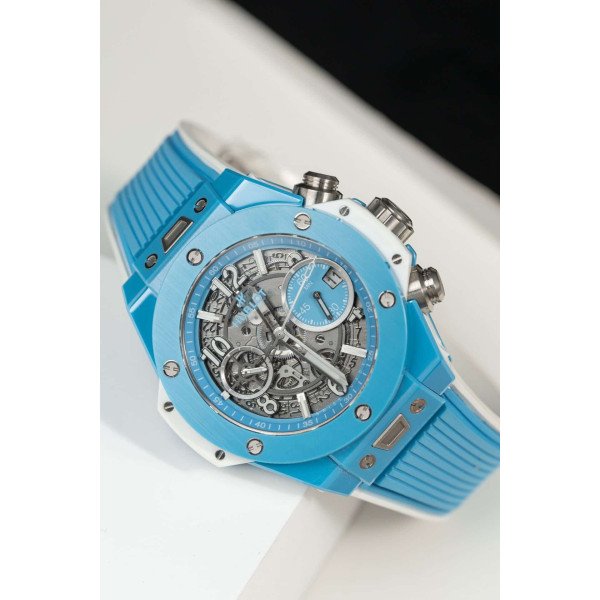 Hublot Big Bang Unico Sky Blue Ceramic Best Replica BBF 42mm