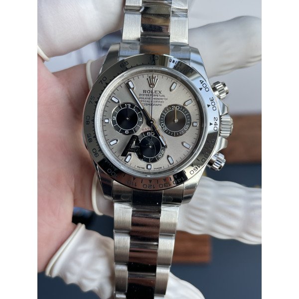 Rolex Daytona 126509-0003 Steel & Bright Black Dial Oyster Bracelet Original Factory Best CollectVSF 40mm