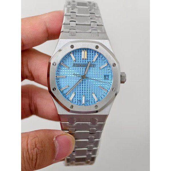 Audemars Piguet Royal Oak 15510BC Ice Blue Baguette Dial 1:1 Best Replica ZF 41mm