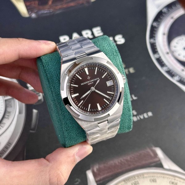 Vacheron Constantin Overseas 4500V Brown Dial Best Replica PPF 41mm