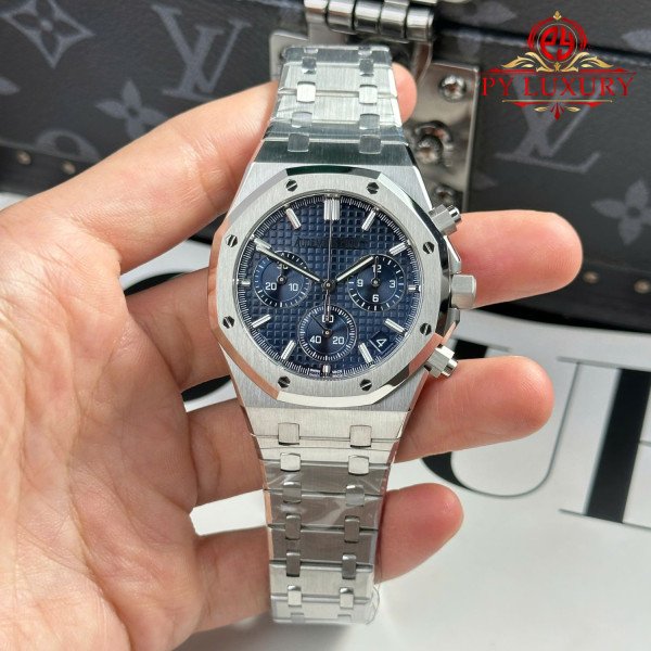Audemars Piguet Royal Oak Chronograph 26240ST Blue Dial 1:1 Best Copy Super Clone 41mm