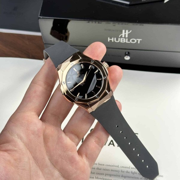 Hublot Classic Fusion Orlinski King Gold Black Dial Replica 40mm