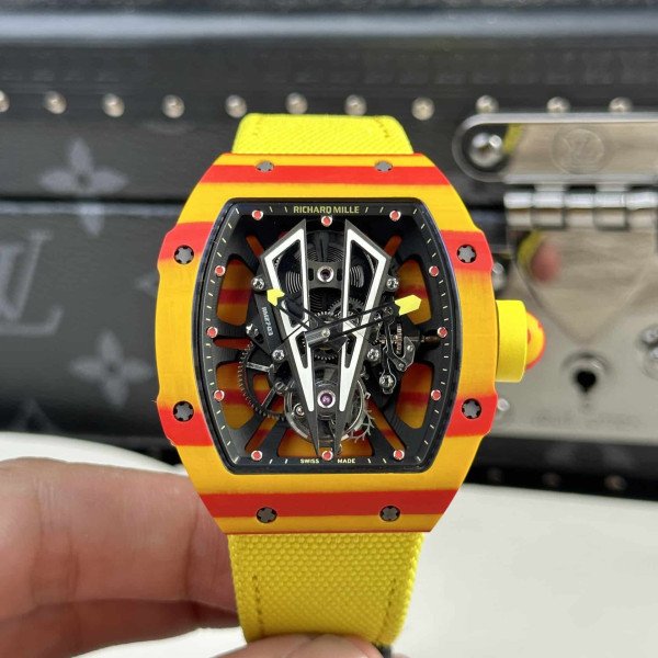 Richard Mille RM27-03 Rafael Nadal Tourbillon Carbon TPT Best Replica BBR 40.3mm