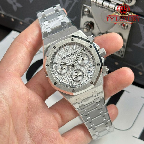 Audemars Piguet Royal Oak Chronograph 26240ST White Dial 1:1 Best Replica 41mm