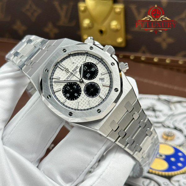 Audemars Piguet Royal Oak Chronograph 26331ST White Dial 1:1 Best Replica APSF 41mm