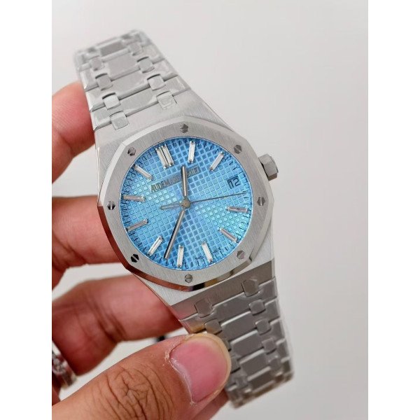 Audemars Piguet Royal Oak 15510BC Ice Blue Baguette Dial 1:1 Best Replica ZF 41mm