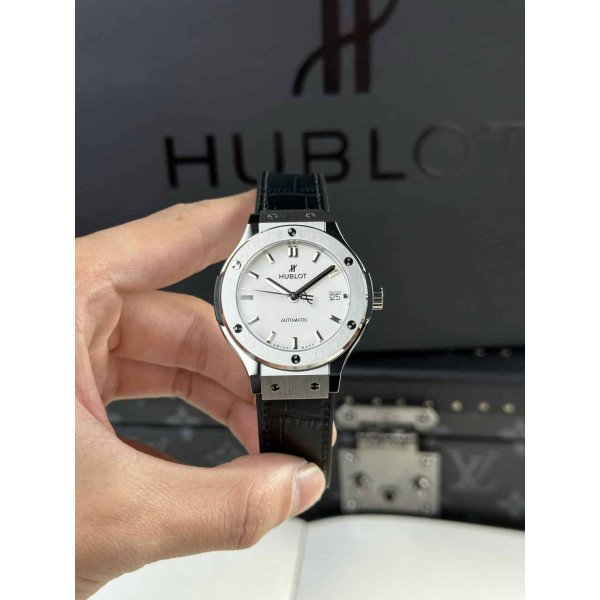 Hublot Classic Fusion Titanium White Dial Best Replica JJF 38mm