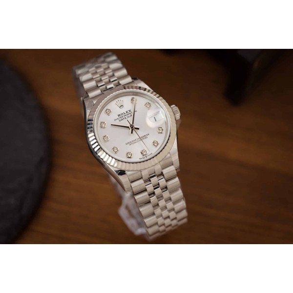 Rolex Datejust 31 White Diamond Dial Jubilee Replica 31mm
