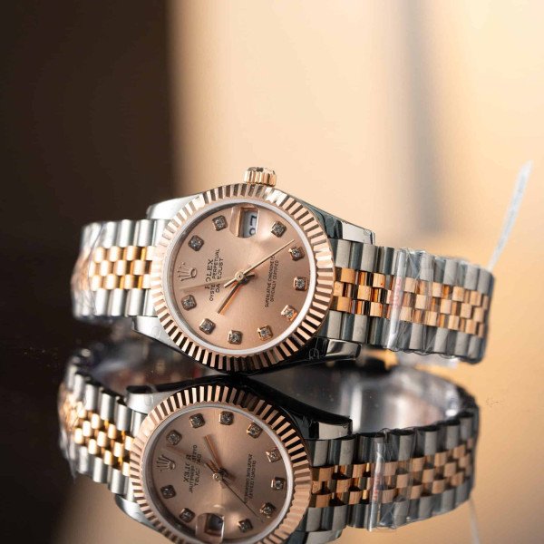 Rolex Datejust 278271 Two Tone 10K Gold Wrapped Rosé-colour Diamond Dial Jubilee Best Replica 31mm