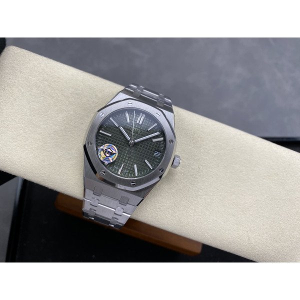 Audemars Piguet Royal Oak 15510ST Green Dial Super Clone APSF 41mm (Free Sprung)