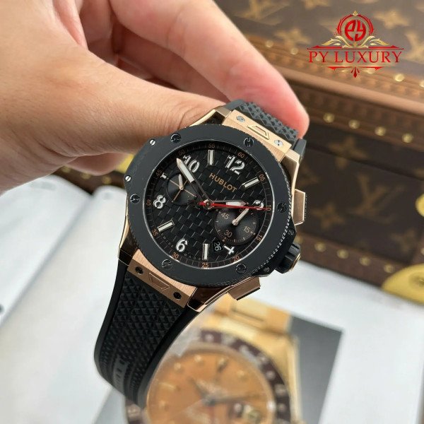 Hublot Big Bang Chronograph King Gold Ceramic 20th Anniversary Best Replica BBA 43mm