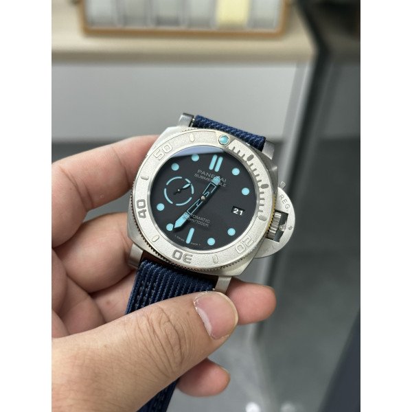 Panerai Submersible Mike Horn Edition PAM 985 Titanium Black Dial Best Replica VSF 47mm