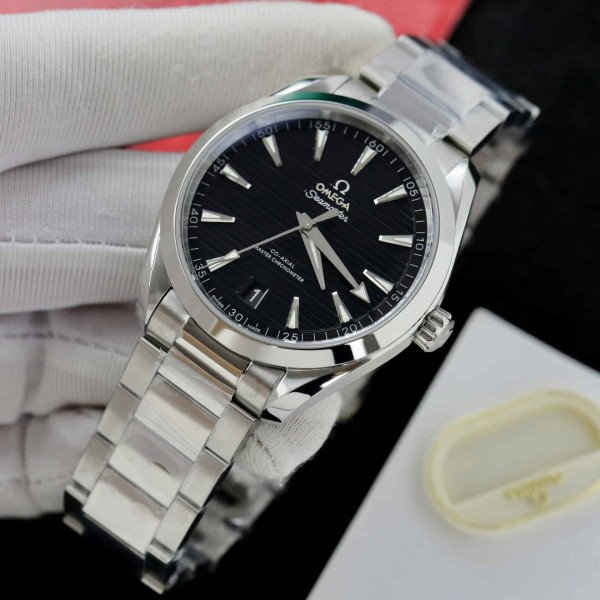 Omega Seamaster Aqua Terra Co-Axial Master Chronometer Black Dial Best Replica VSF 41mm