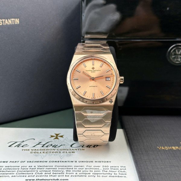 Vacheron Constantin Historiques 222 Vintage Rose Gold Pink Dial Best Replica 8+ Factory 37mm