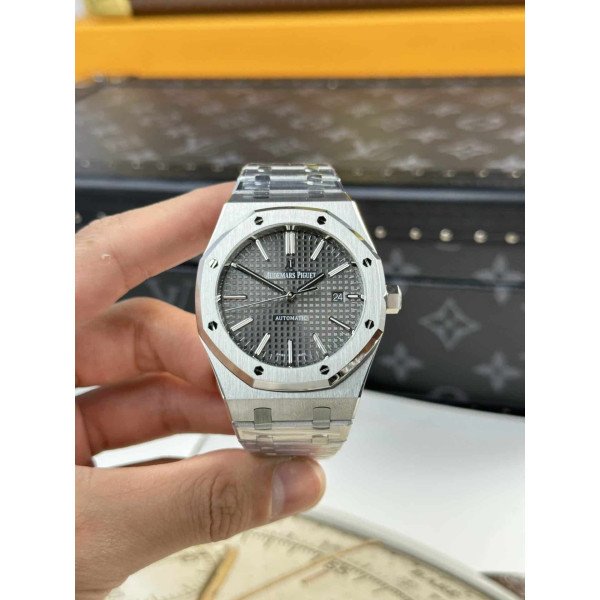 Audemars Piguet Royal Oak 15400ST Grey Dial Best Replica APS Factory 41mm