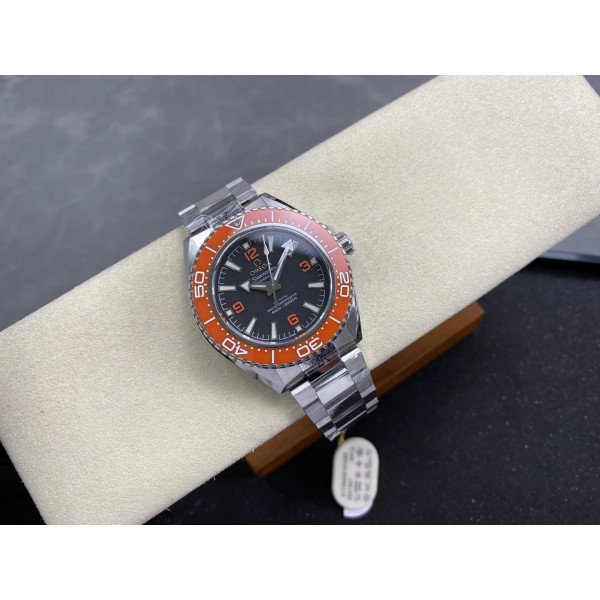 Omega Seamaster Planet Ocean 600M Black Dial Orange Ceramic Bezel 1:1 Best Replica VSF 42mm