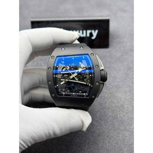 Richard Mille RM61-01 Yohan Blake All Black 1:1 Custom Made Vaucher Movement Exclusive Quality 42.7mm x 50.23mm