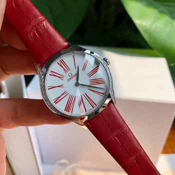 Omega Couples Watches and Prices, Omega Discworld Elegance Women's Watches with Blue Dials