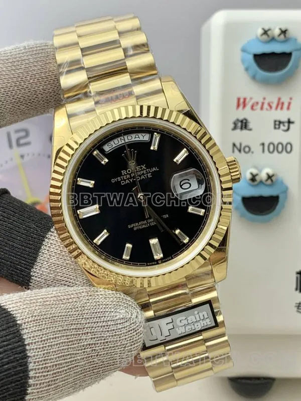 QF Factory Rolex Day-Date 40mm 2836 movement top-quality Collectwatch
